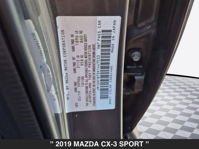 2019 Mazda CX-3 Sport