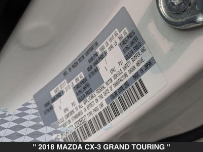 2018 Mazda CX-3 Grand Touring