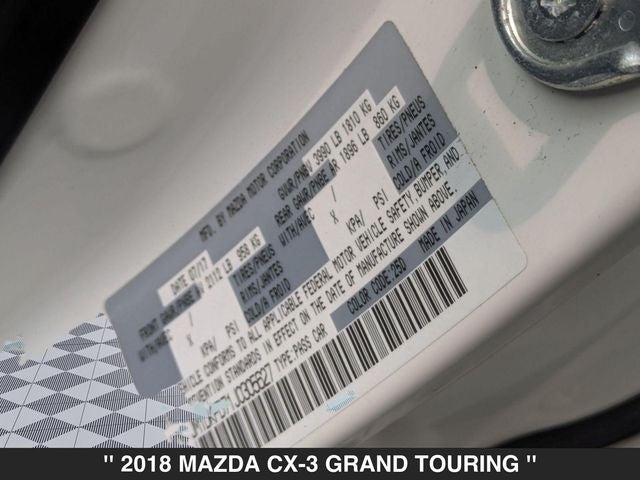2018 Mazda CX-3 Grand Touring