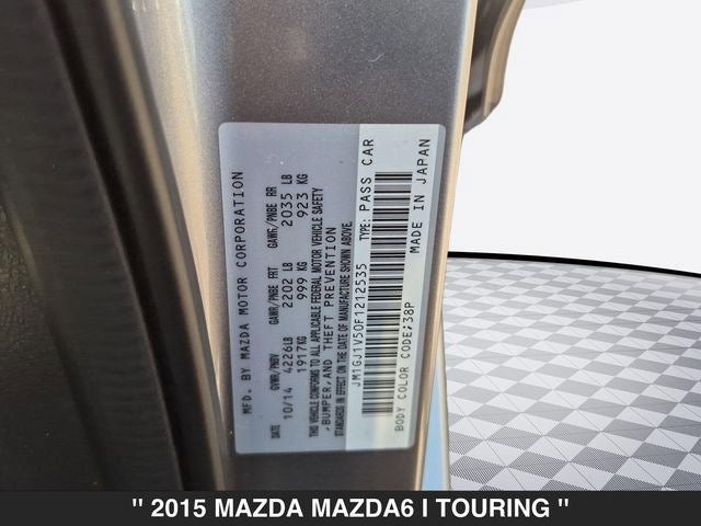 2015 Mazda Mazda6 i Touring