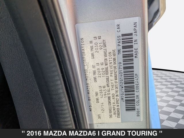 2016 Mazda Mazda6 i Grand Touring