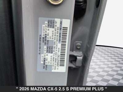 2026 Mazda CX-5 2.5 S