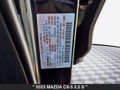 2023 Mazda CX-5 2.5 S