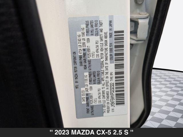 2023 Mazda CX-5 2.5 S 2.5 S