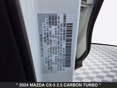 2024 Mazda CX-5 2.5 Carbon Turbo