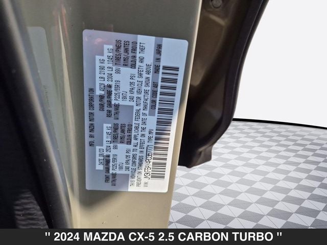 2024 Mazda CX-5 2.5 Carbon Turbo