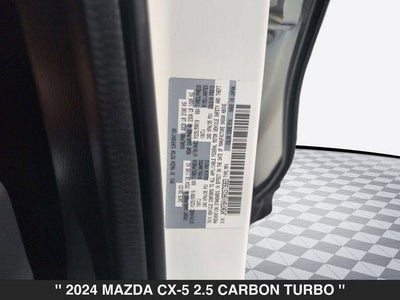2024 Mazda CX-5 2.5 Carbon Turbo