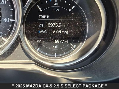 2025 Mazda CX-5 2.5 S Select Package