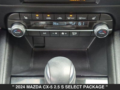 2024 Mazda CX-5 2.5 S Select Package