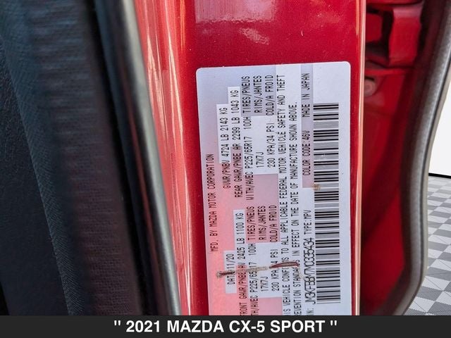 2021 Mazda CX-5 Sport