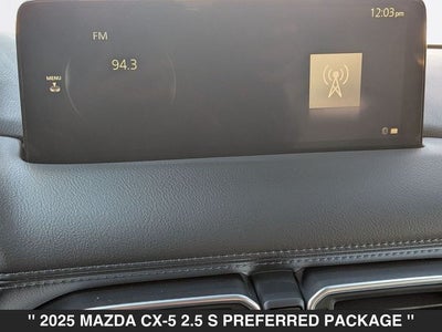 2025 Mazda CX-5 2.5 S Preferred Package