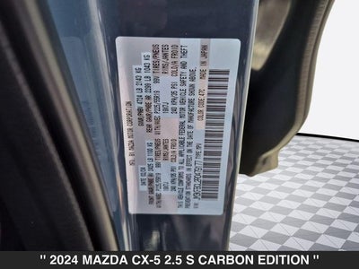2024 Mazda CX-5 2.5 S Carbon Edition