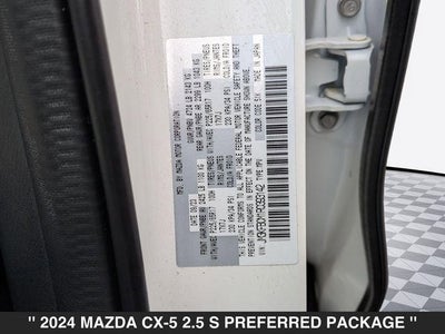 2024 Mazda CX-5 2.5 S Preferred Package