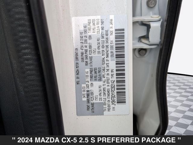 2024 Mazda CX-5 2.5 S Preferred Package