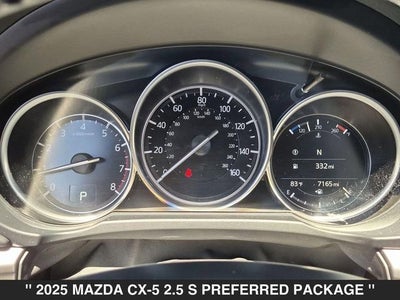 2025 Mazda MAZDA CX-5 2.5 S Preferred Package