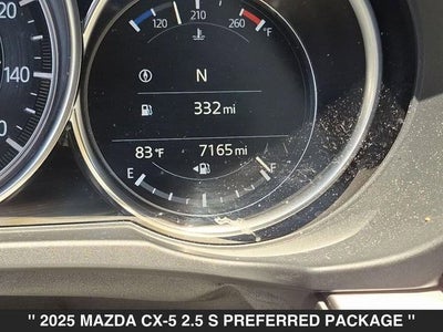 2025 Mazda MAZDA CX-5 2.5 S Preferred Package