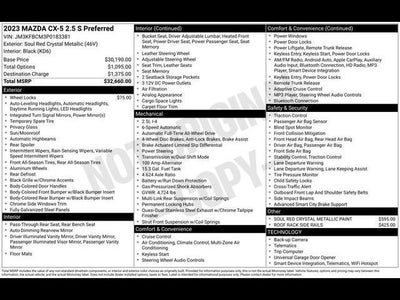 2023 Mazda CX-5 2.5 S Preferred Package