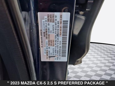 2023 Mazda CX-5 2.5 S Preferred Package