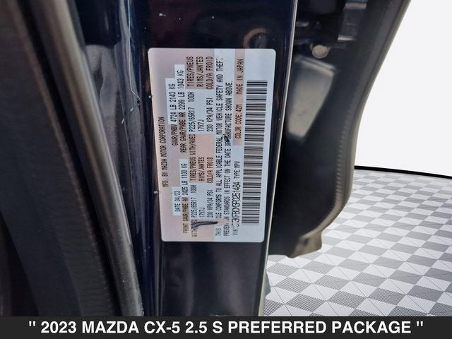 2023 Mazda CX-5 2.5 S Preferred Package