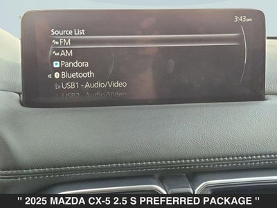2025 Mazda MAZDA CX-5 2.5 S Preferred Package