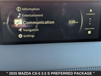 2025 Mazda CX-5 2.5 S Preferred Package