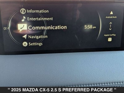 2025 Mazda CX-5 2.5 S Preferred AWD
