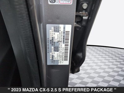 2023 Mazda CX-5 2.5 S Preferred Package