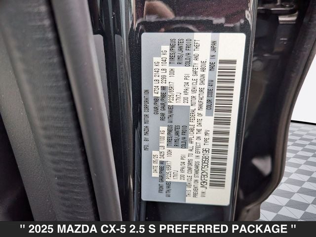 2025 Mazda CX-5 2.5 S Preferred Package