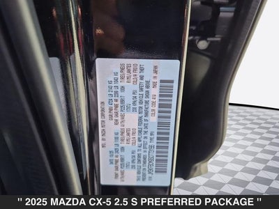 2025 Mazda CX-5 2.5 S Preferred Package