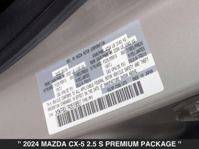 2024 Mazda CX-5 2.5 S Premium Package
