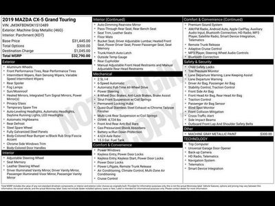 2019 Mazda CX-5 Grand Touring