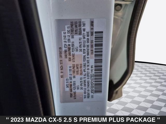 2023 Mazda CX-5 2.5 S Premium Plus Package