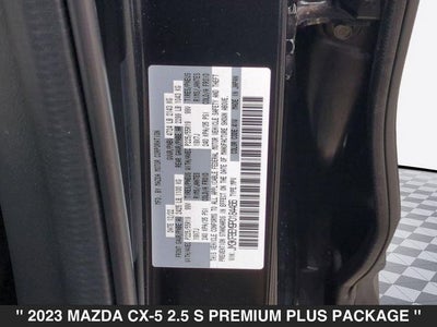 2023 Mazda CX-5 2.5 S Premium Plus Package