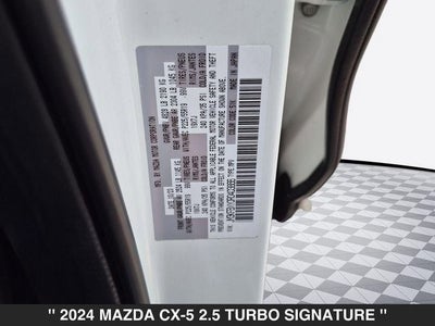 2024 Mazda CX-5 2.5 Turbo Signature