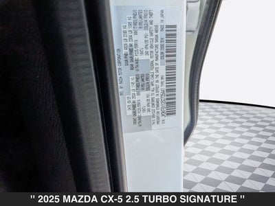 2025 Mazda CX-5 2.5 Turbo Signature