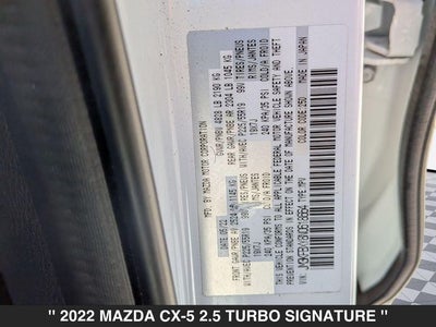 2022 Mazda CX-5 2.5 Turbo Signature