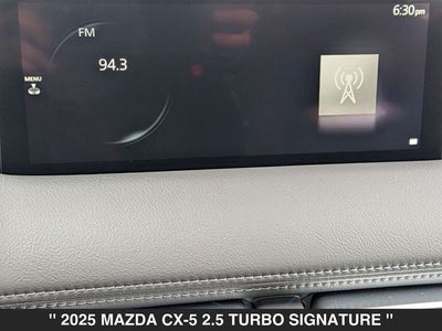 2025 Mazda CX-5 2.5 Turbo Signature