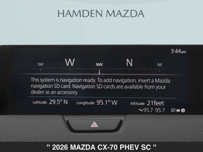 2026 Mazda CX-70 PHEV SC