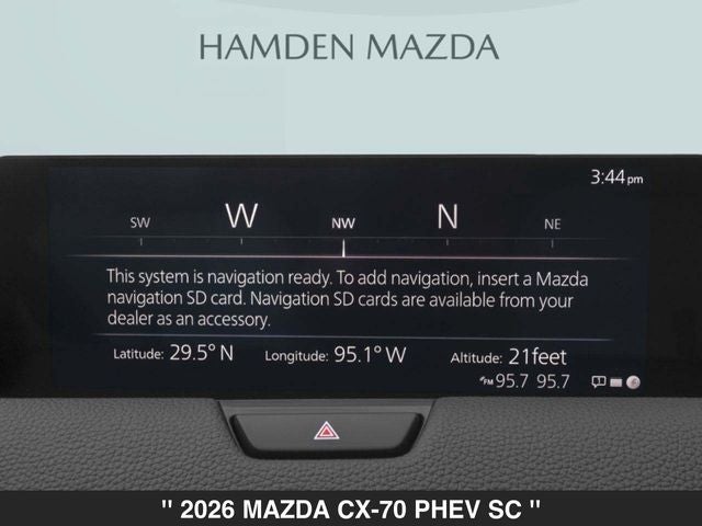 2026 Mazda CX-70 PHEV SC