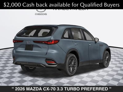 2026 Mazda CX-70 3.3 Turbo Preferred