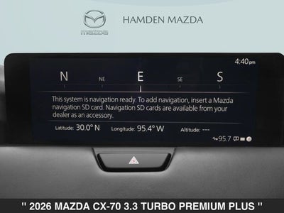 2026 Mazda CX-70 3.3 Turbo Premium Plus