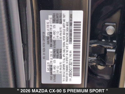 2026 Mazda CX-90 3.3 Turbo S Premium