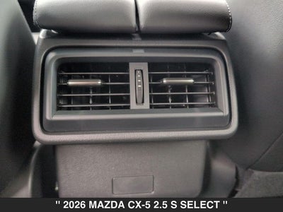 2026 Mazda CX-5 2.5 S Select