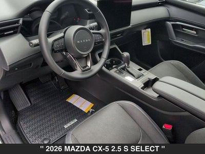 2026 Mazda CX-5 2.5 S Select AWD