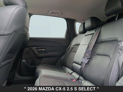 2026 Mazda CX-5 2.5 S Select AWD