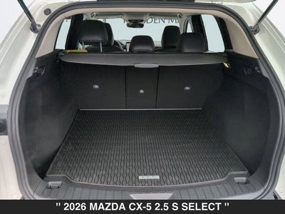 2026 Mazda CX-5 2.5 S Select AWD