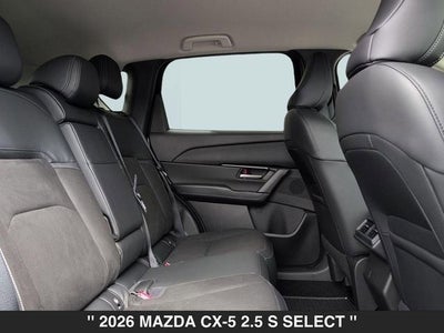 2026 Mazda CX-5 2.5 S Select AWD