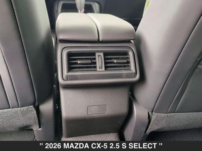2026 Mazda CX-5 2.5 S Select