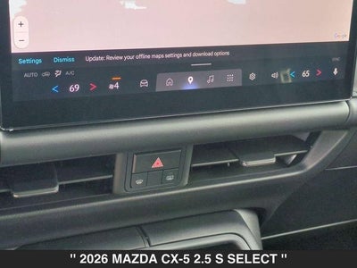 2026 Mazda CX-5 2.5 S Select AWD