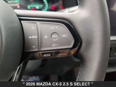 2026 Mazda CX-5 2.5 S Select AWD